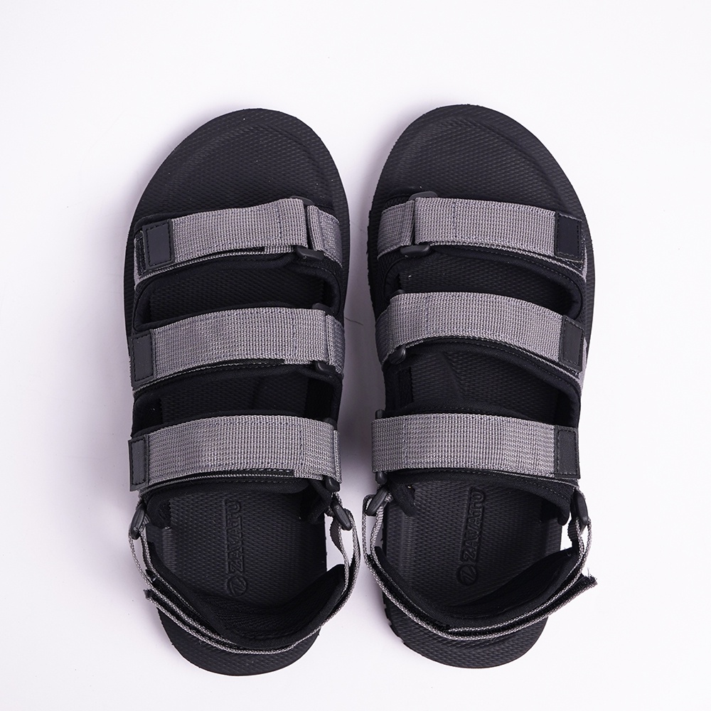 Sandal Hikking Black Grey x 12.7 Big Size ORIGINAL Sandal pria ukuran Besar-jumbo 40-49 sendal gunung casual gaya trendy