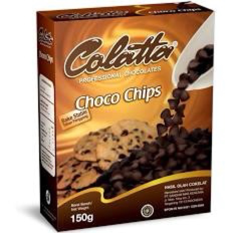 

Colatta Choco Chips 150gr / Collata Choco Chips 150gr