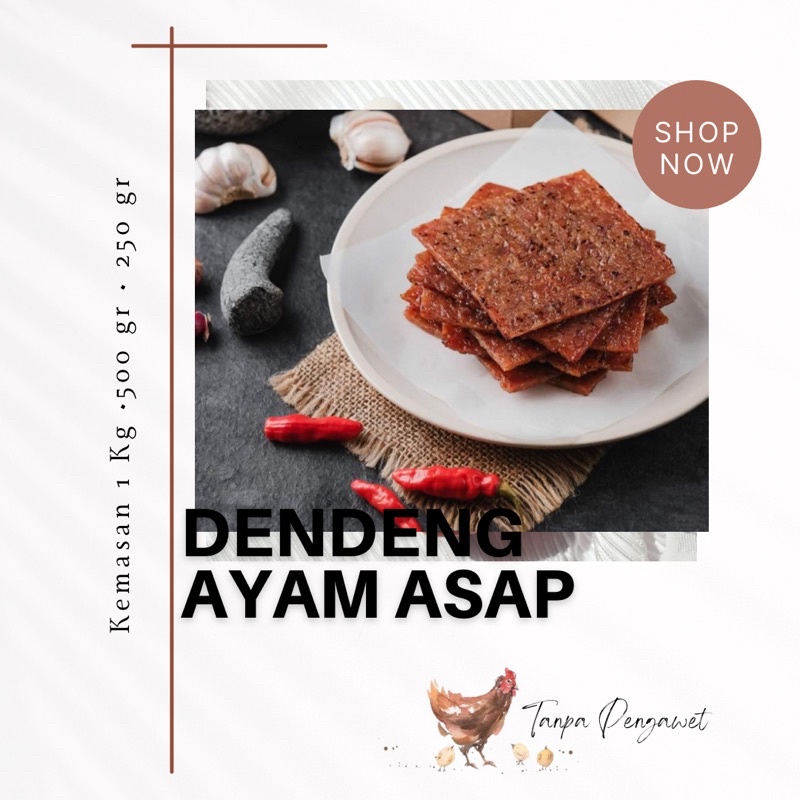 

Dendeng Ayam Asap • Kere Ayam