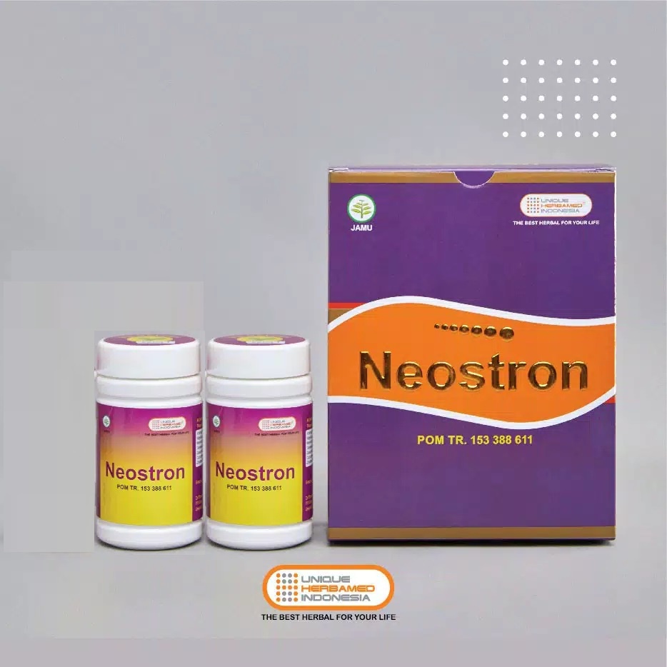 NEOSTRON Herbamed Herbal Obat Stroke Terbaik Memperbaiki Kerusakan Otak Akibat Stroke Merevitalisasi Pembuluh Darah ke Otak