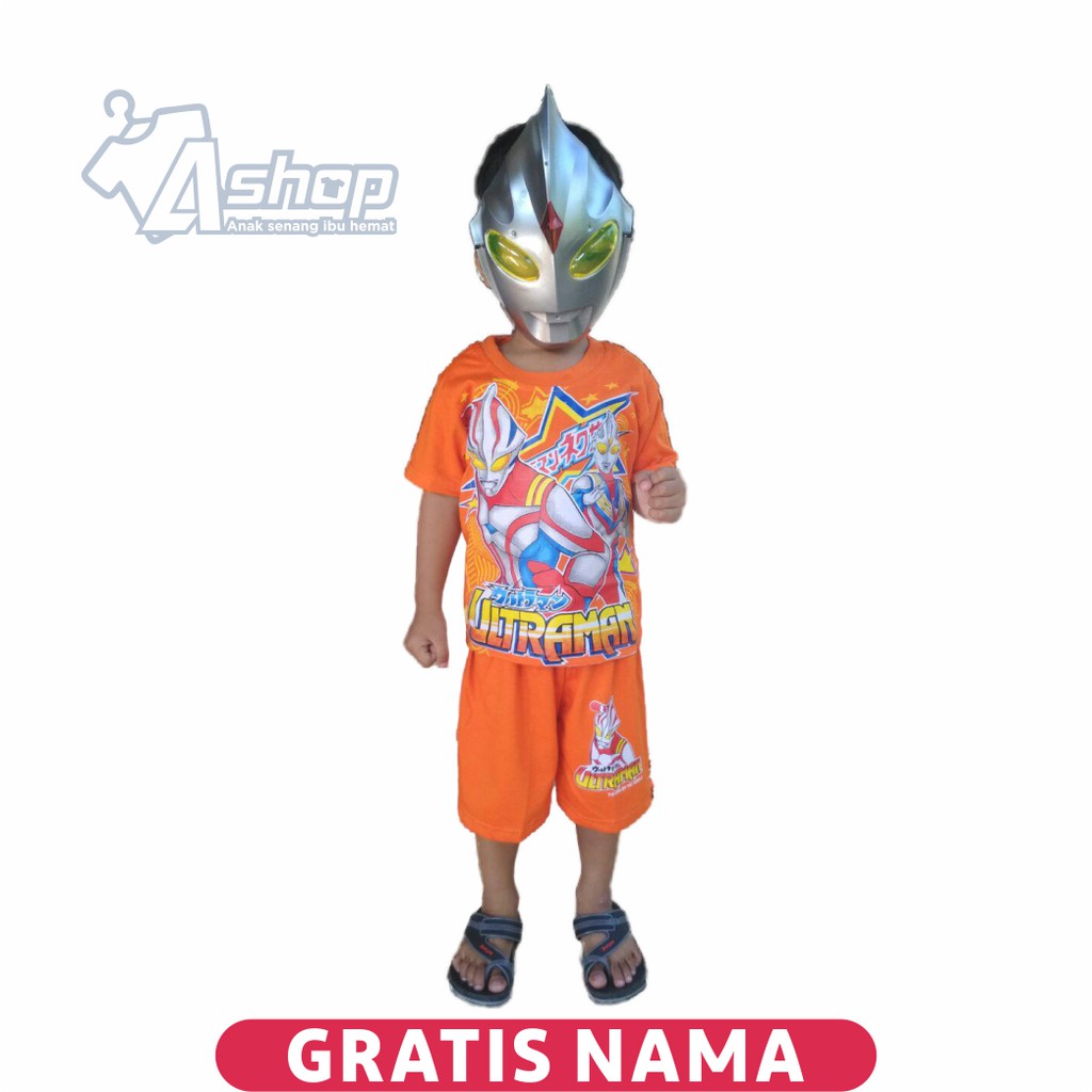 Kostum Ultraman Celana Pendek