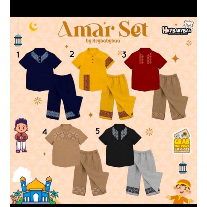 Ready Amar set size xs-xL by HeyBabybaa