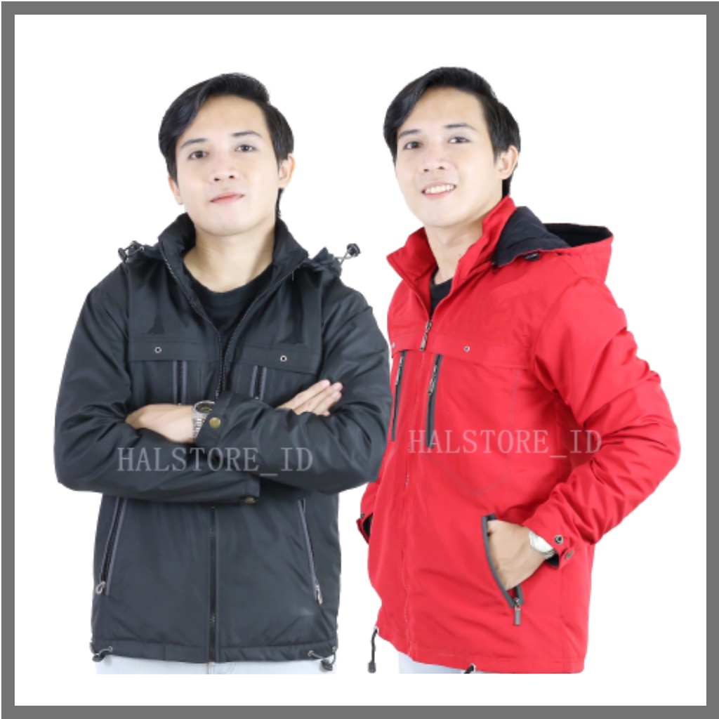 [COD] Jaket Custom  Climber /Jacket Outdoor Waterproof/Jaket Parasut Pria Desain Sesuai Keinginan