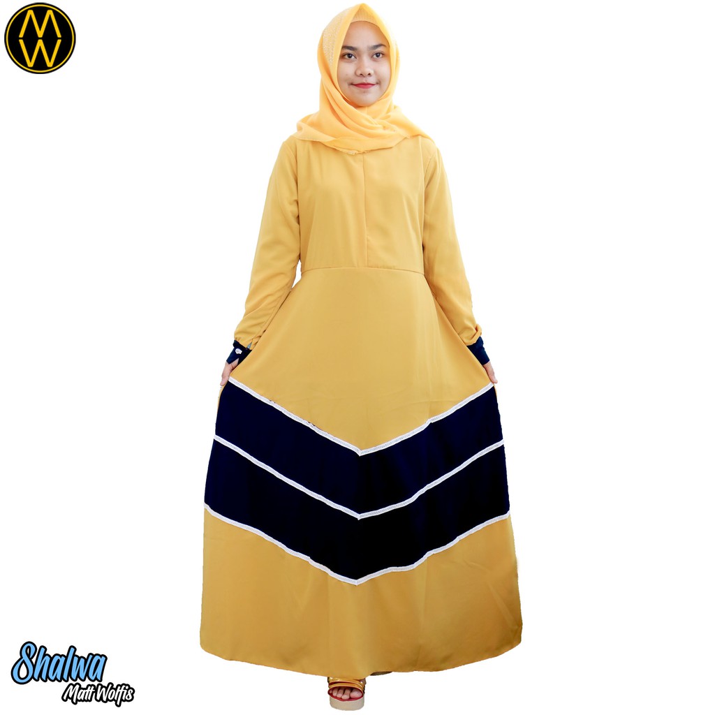 Gamis Polos / Gamis Renda / Gamis Kombinasi / Gamis Wolfis / Gamis Busui (Shalwa)