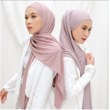 Pashmina Instan Malay / Hijab Instan / Pashmina Melayu Cerutty Babydoll Ukuran 180X75