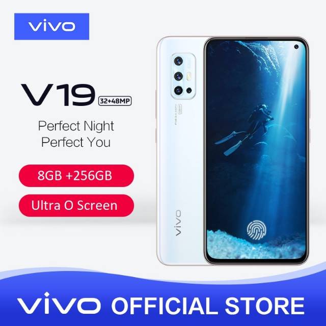 VIVO V19 RAM 8GB ROM 256GB. GARANSI RESMI VIVO