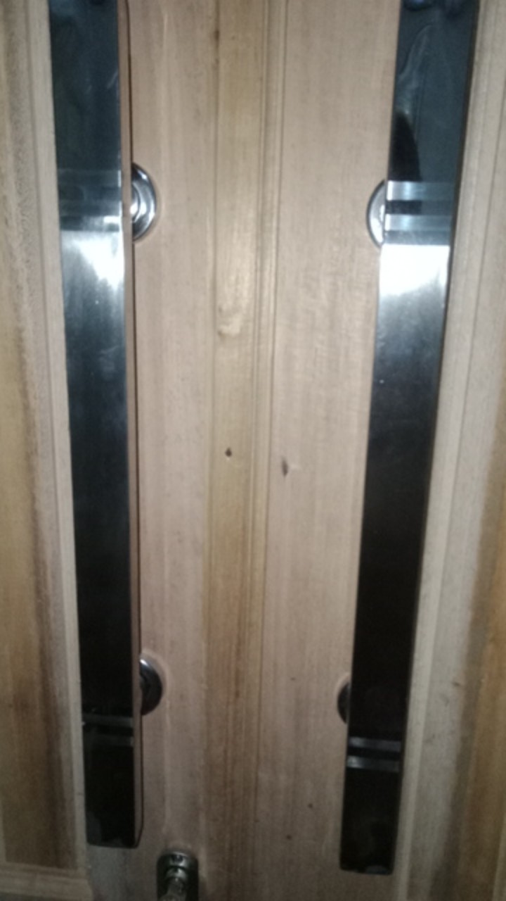 Handle Pintu Stainless 45cm 2set+kunci Promo