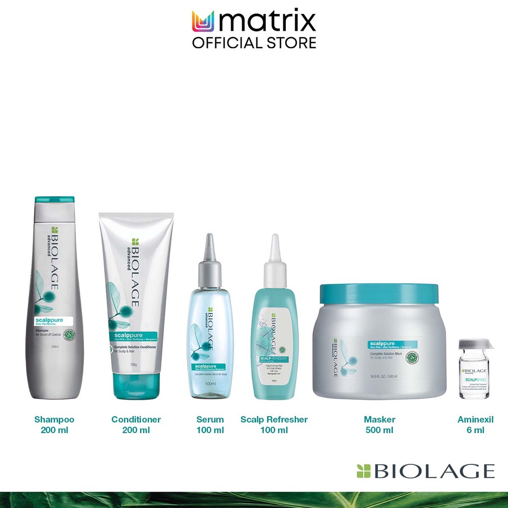 MATRIX Biolage Scalppure Scalp Refresher Hair Serum - Serum Perawatan Pelembab Pelembut Kulit Kepala Berminyak Gatal Rambut Ketombe