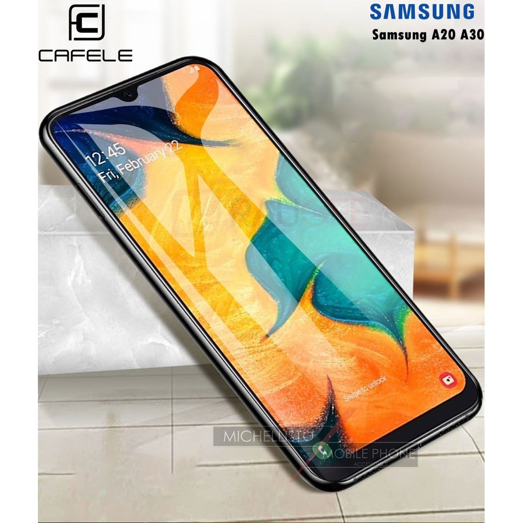 Temper glass full cover Samsung Galaxy A20s Anti gores Full