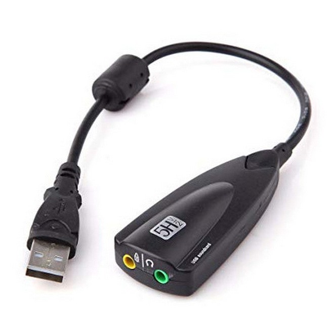 USB SOUNDCARD 7.1 SURROUND 5HV2 / USB SOUND STEEL