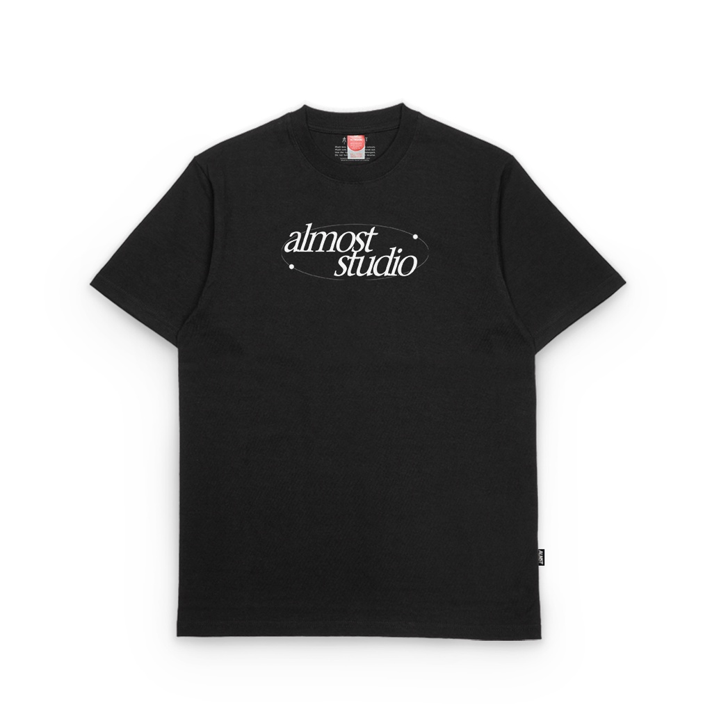 Almost Studio - T-Shirt - Orbit - Black