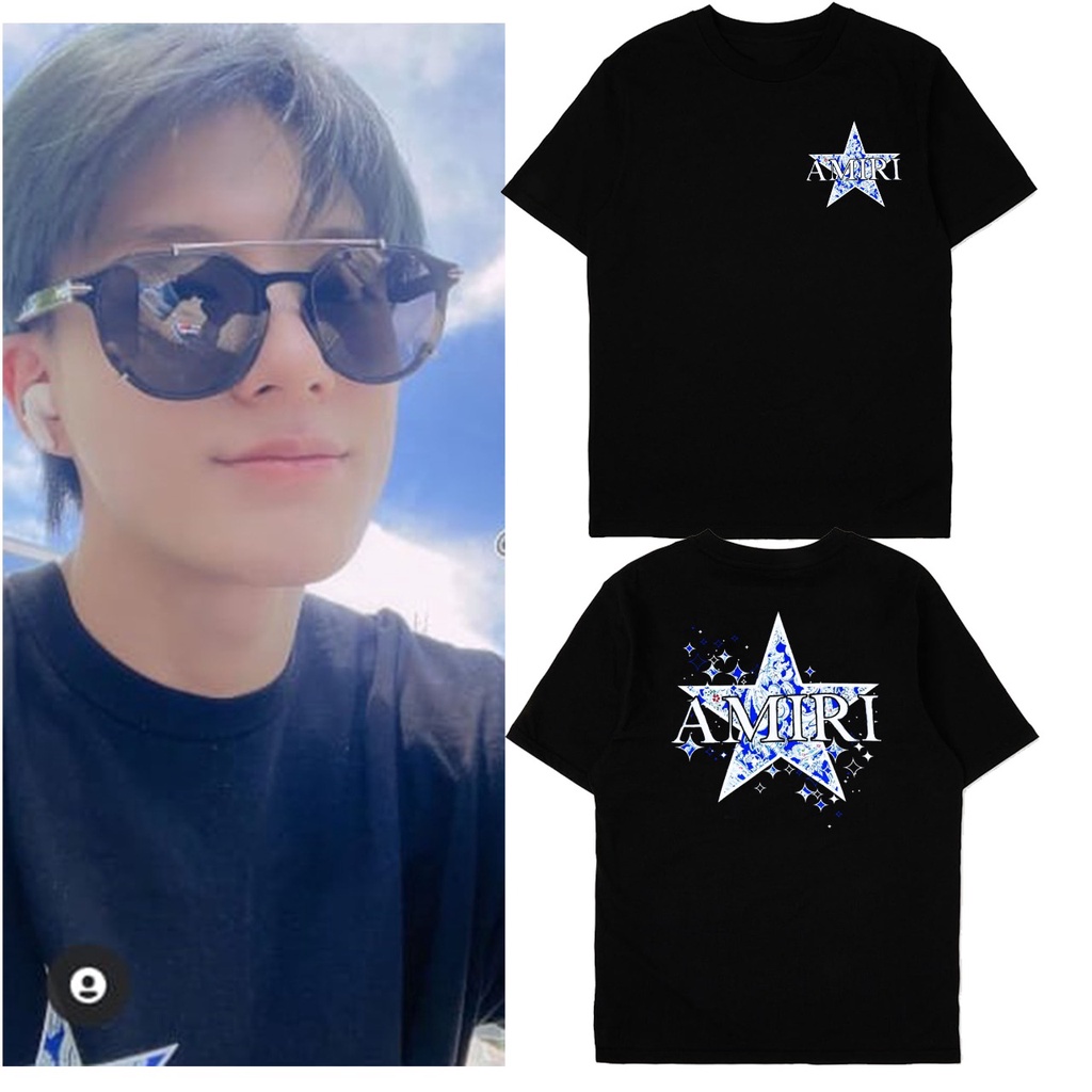 Kaos nct Jeno bintang depan belakang