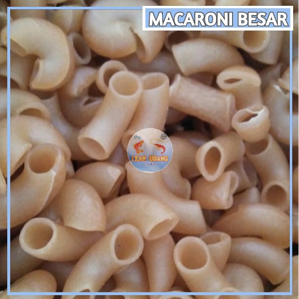 

[ 1kg ] Kerupuk / Krupuk Mentah / Krecek Macaroni Besar