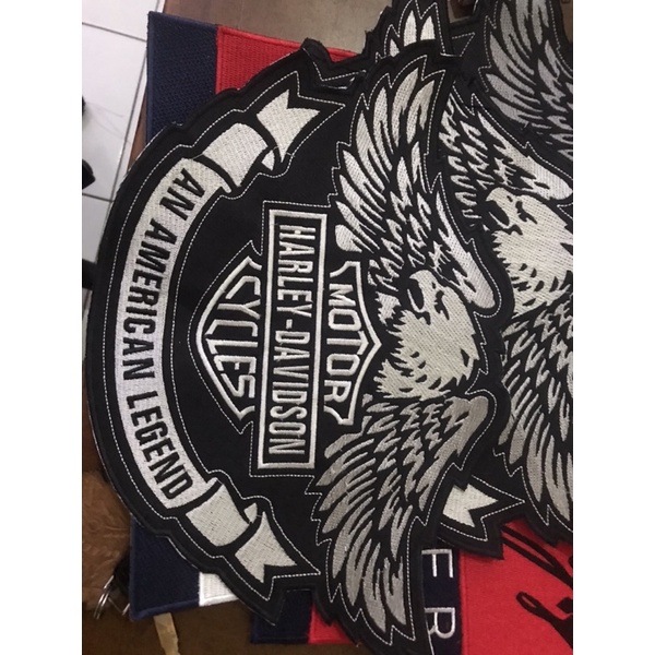 harley davidson (emblem bordir)