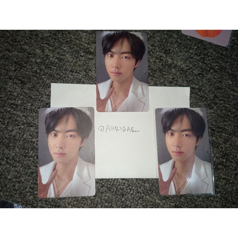Photocard BTS Seokjin MOTS Ver 1
