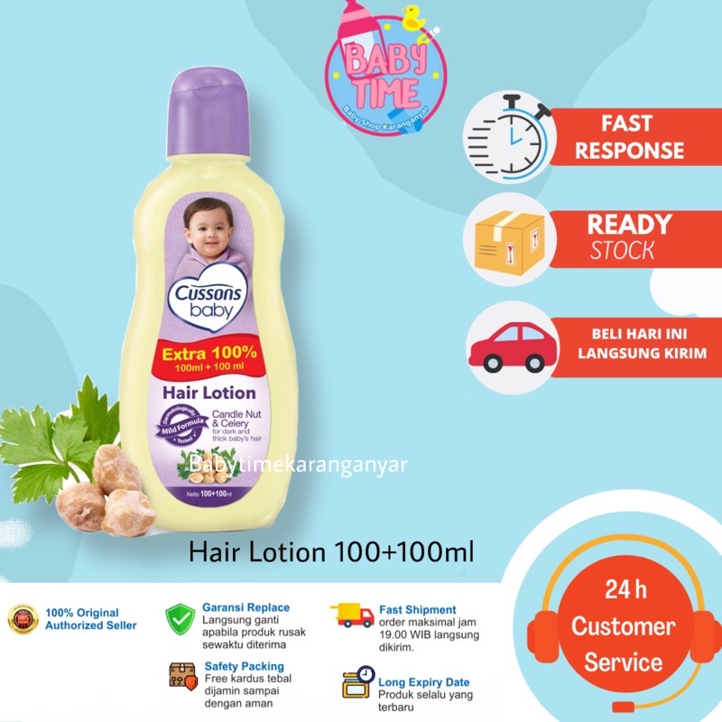 Cussons Hair Lotion 100ml + 100ml