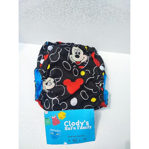 Popok Bayi Kancing Kain Cloth Diaper Clodi Bayi ( Cover + Insert)