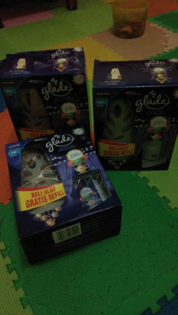 Glade Automatic Spray / Alat Pengharum Ruangan Glade (free Refill & Baterai)