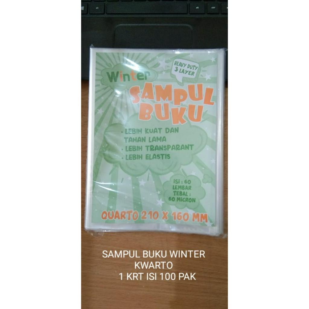 

(60lembar) Sampul plastik tebal transparan bening kwarto boxy lks dan folio
