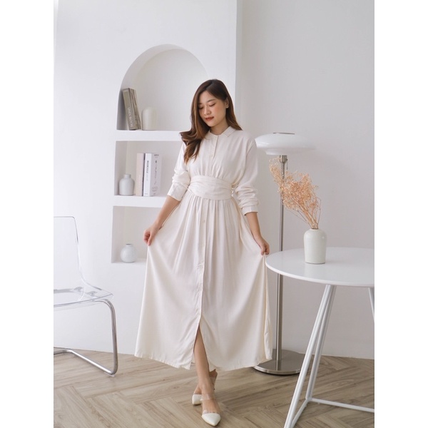 Arqelclo 영은 Young-Eun Obi Dress - MIDI DRESS