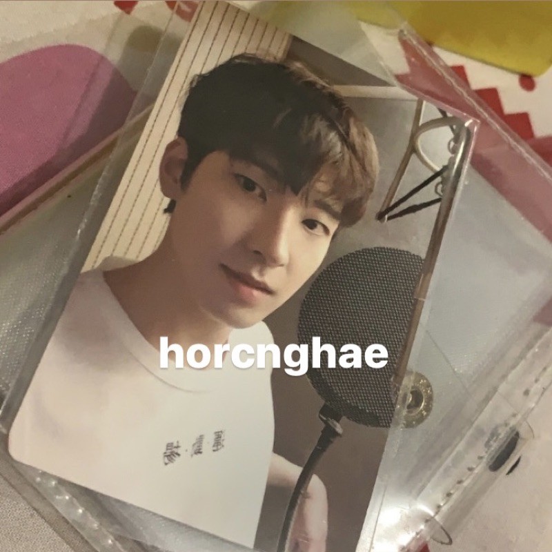 wonwoo semicolon photocard / pc