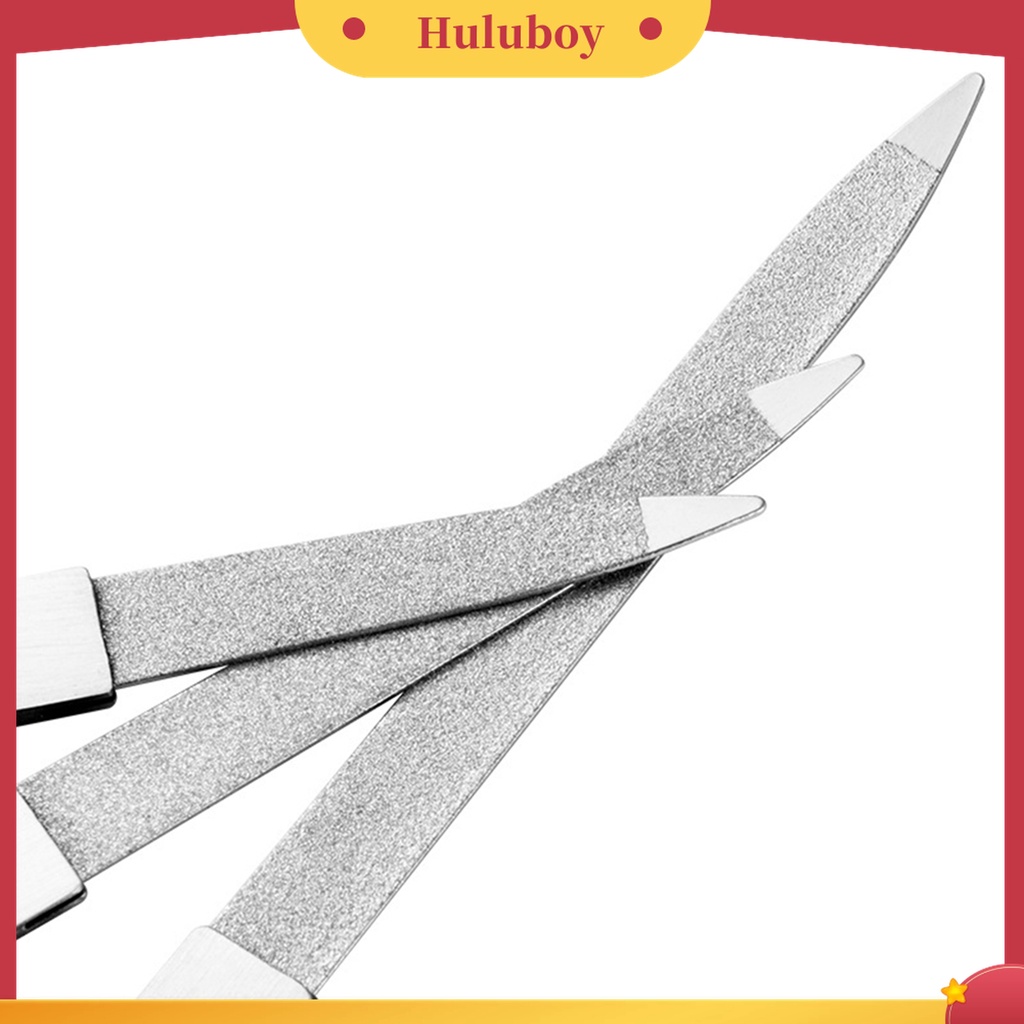 Huluboy Huluboy♡ Alat Kikir Kuku Dua Sisi Bahan Stainless Steel
