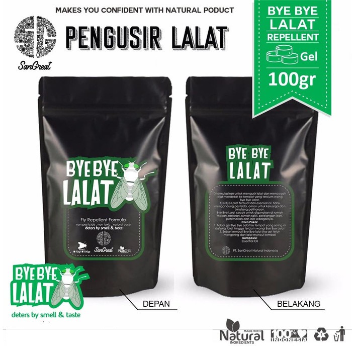 Bye Bye Lalat Gel Pengusir Lalat 100 gr