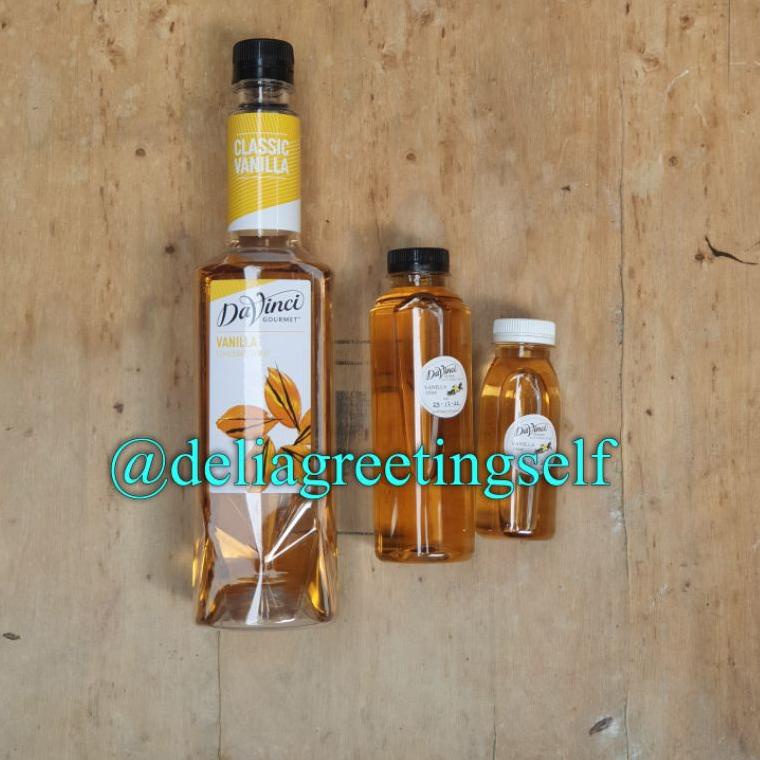 

Import Terlaris Da vinci sirup vanila flavored syrup vanilla davinci repack 250ml 100ml grosir