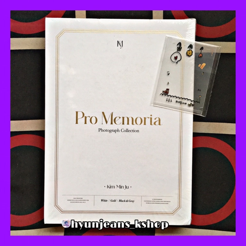 Kim Minju The 1st Photobook - PRO MEMORIA (Photograph Collection) Min Ju IZONE IZ*ONE