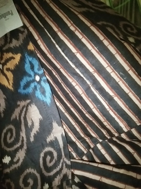 Ms Gamis Batik Maxi Super Jumbo Ld 110