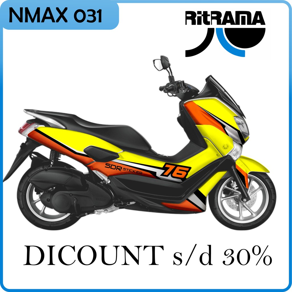 SDR Decal nmax - YAMAHA NMAX  Cutting Sticker STICKER MURAH- STICKER FULL BODY NMAX VARIASI