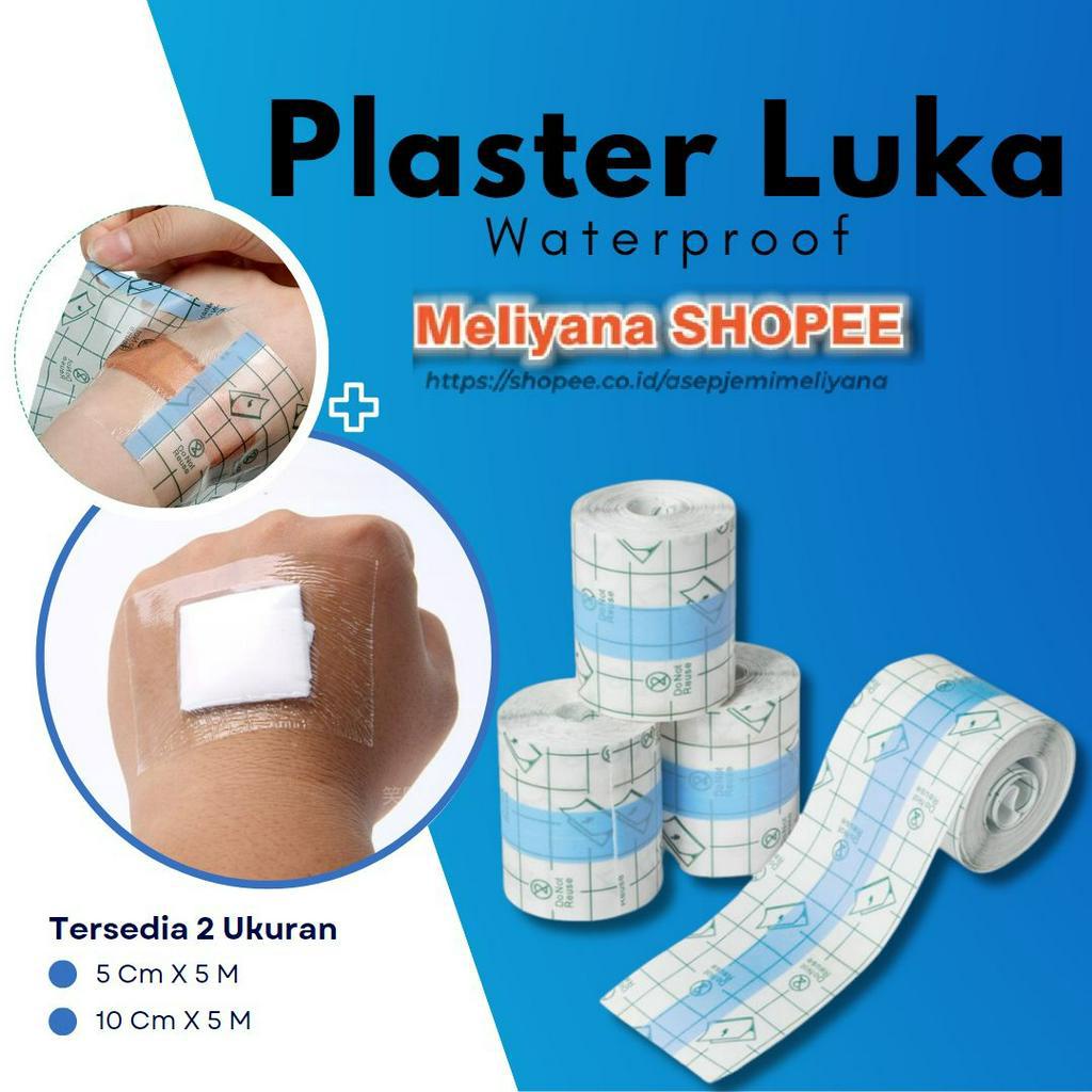 ORIGINAL PU Film Plaster Penutup Pelindung Luka Anti Air Transparan