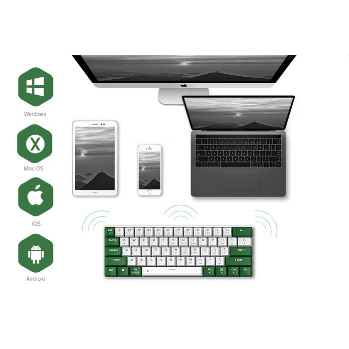 Dareu EK-861 Bluetooth Mechanical Gaming Keyboard