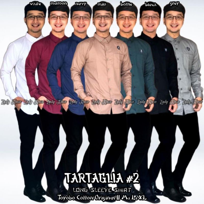 Tartaglia kemeja panjang