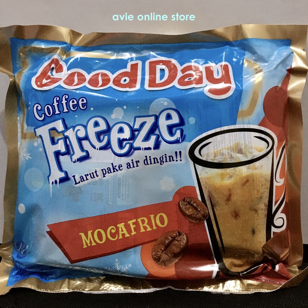 

KOPI GOOD DAY COFFEE FREEZE MOCAFRIO 1 PACK (10 X 30 GR)