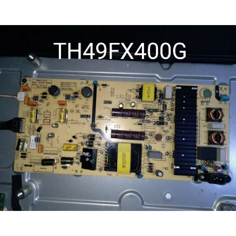 Power suplai TV TH-49FX400G/ PSU TV Panasonic TH-49FX400G / MESIN TV Panasonic / MODUL TV / MOTHERBO