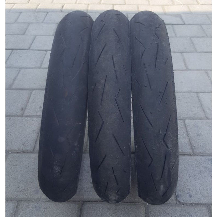 Ban BEKAS balap PIRELLI DIABLO CORSA 2, 100/80-17 & 110/70-17