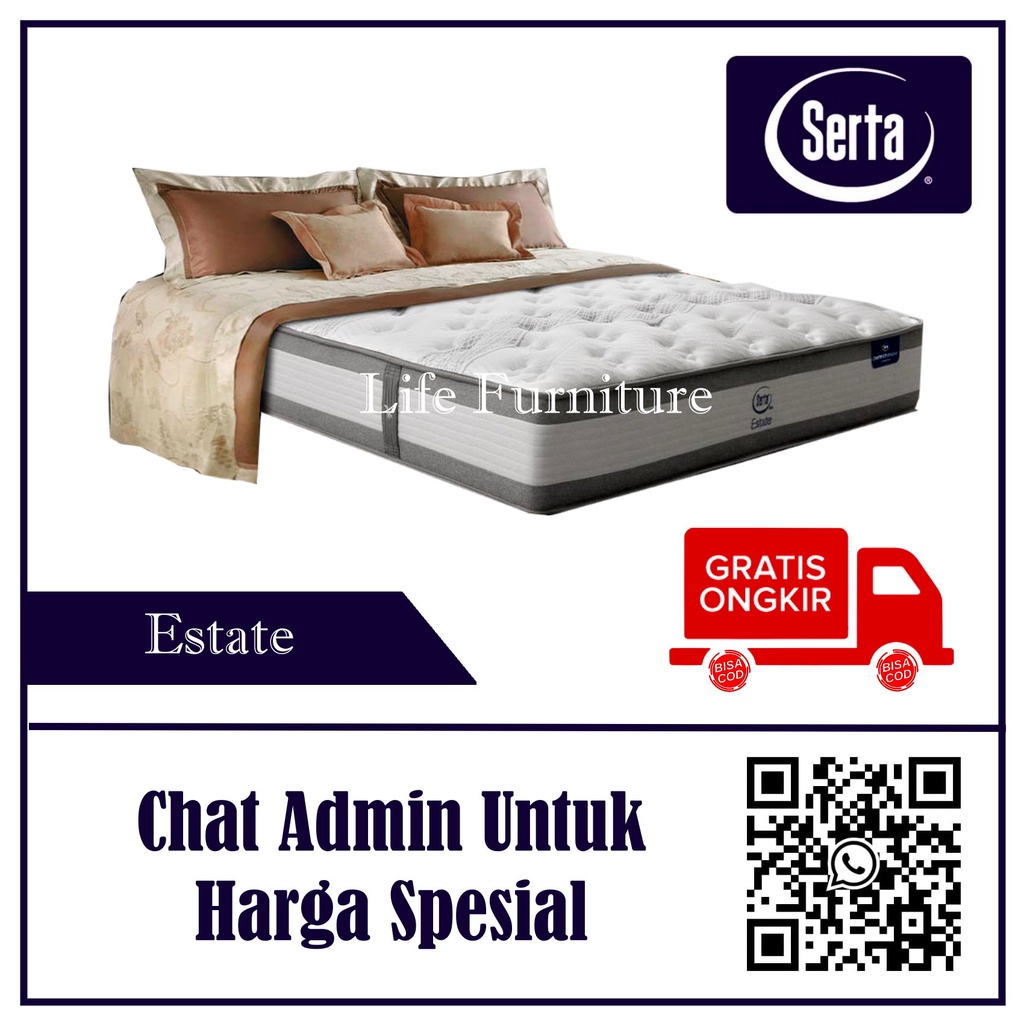 Springbed Mattras Kasur Serta Estate