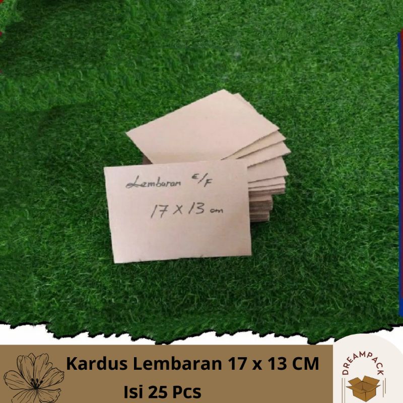 

KARDUS LEMBARAN 17 X 13 CM