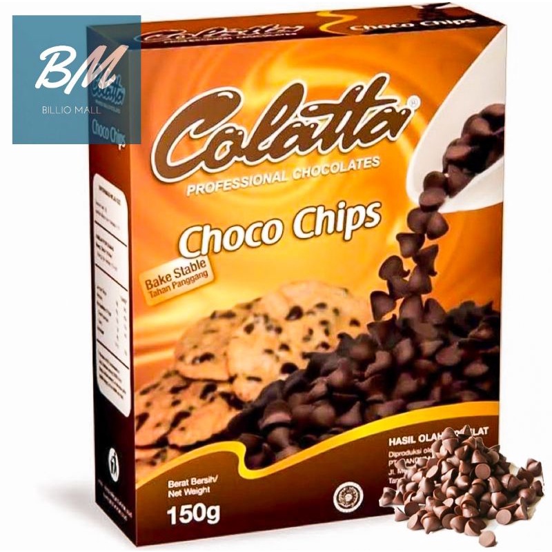 

COLATTA Choco Chips 150 gr / Chocolate Chip COLATTA 150 gram / Chocolatechips