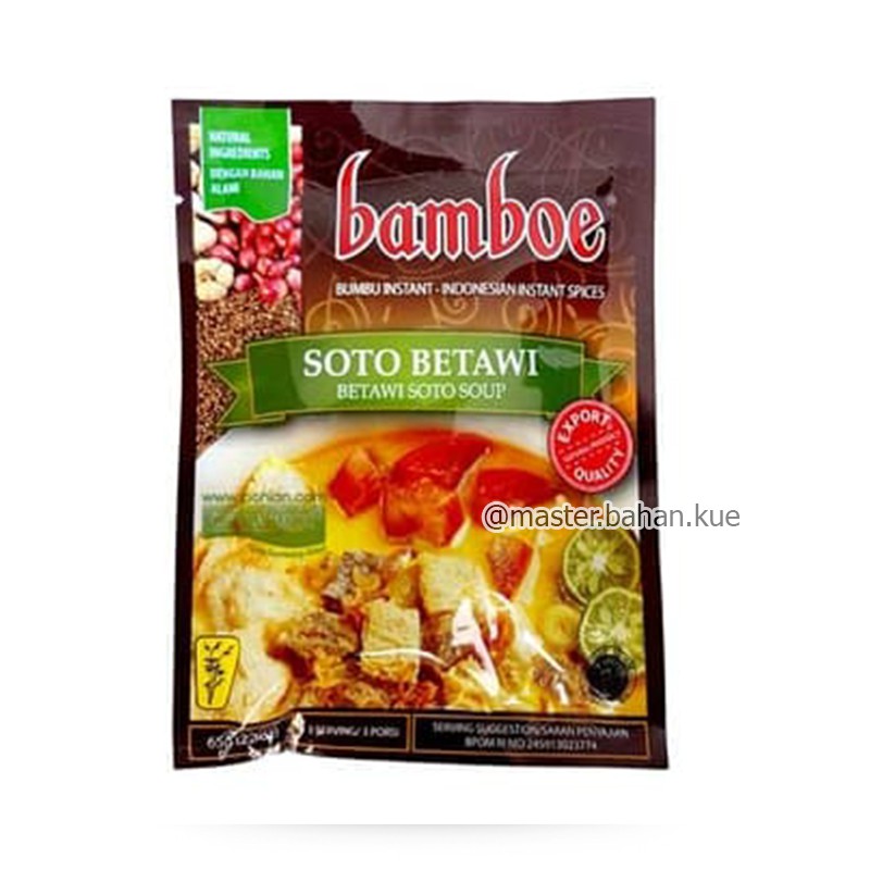 

[65 gr] Bamboe Bumbu Soto Betawi