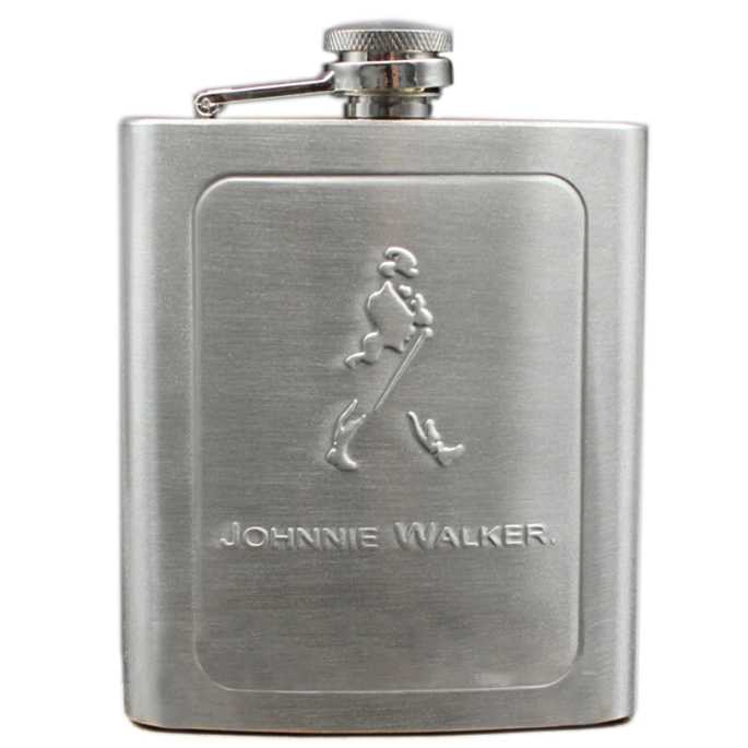 STAINLESS STEEL HIP FLASK 7 OZ KIRANA