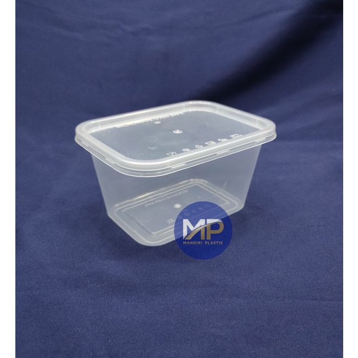 Produk Terbaru Thinwall Food Container Kotak 300Ml / Cup Plastik Puding 300Ml -25Pcs