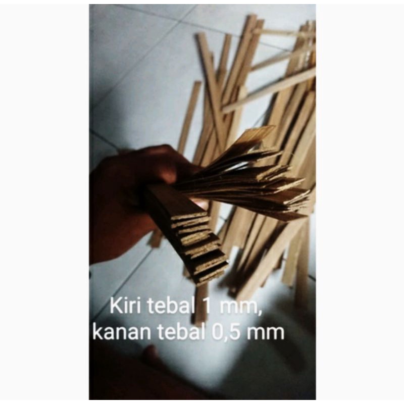 iratan bambu panjang 80 cm ( HALUS RAPI ) per 50 pcs
