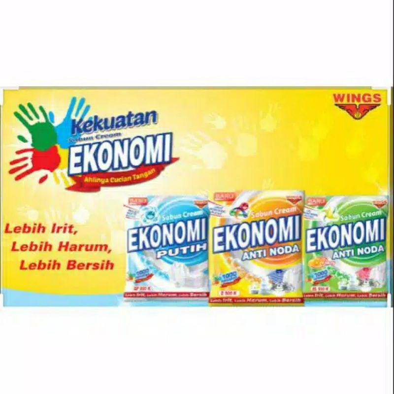 Ekonomi Sabun Colek Cream 350k