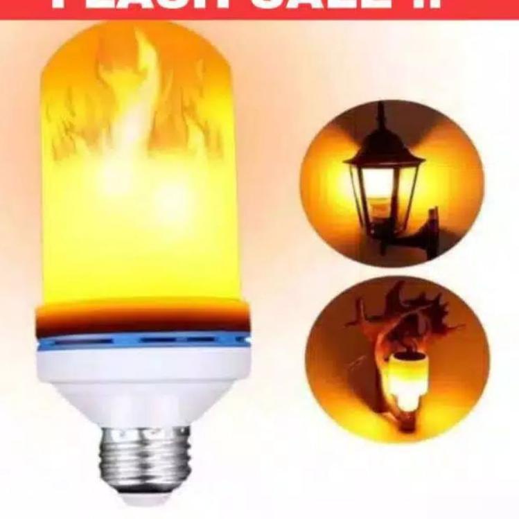 STAR Bohlam Obor Api Lampu Api Obor Hias Cafe Dekorasi Taman Bohlam Api E 27 Flame Fire