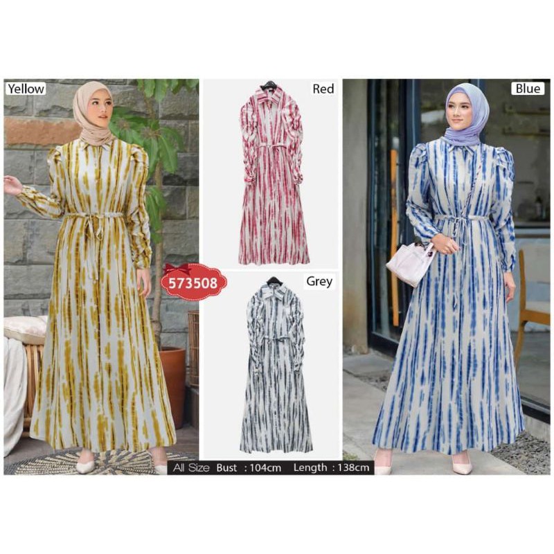 gamis balon/gamis balon extu/gamis tie dye