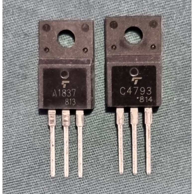 Transistor 1 set A1837 C4793 2SA1837 2SC4793