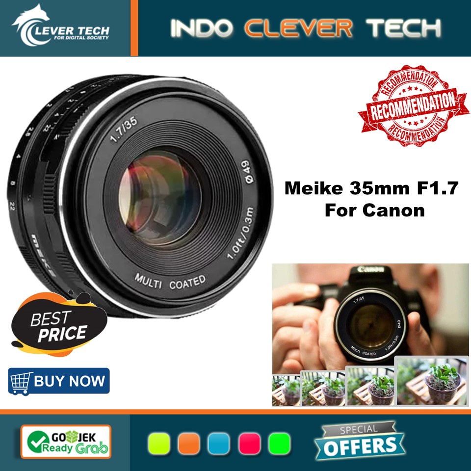 Meike 35mm F1.7 For Canon Lens