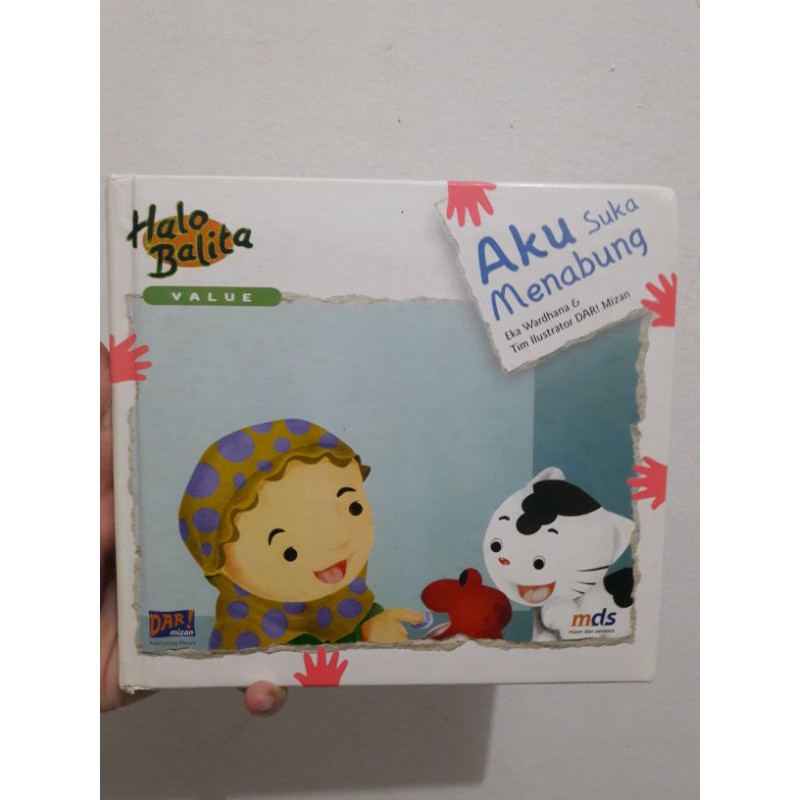 Halo Balita Aku Suka Menabung Preloved Board book Second Bekas